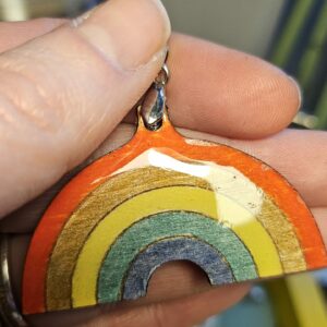 Pendentif Arc en Ciel